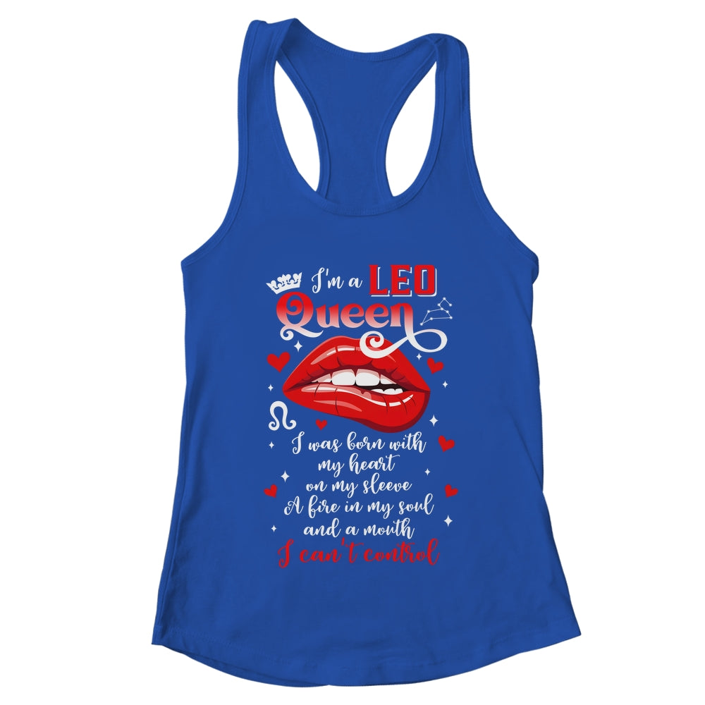 Leo Queen I'm Stronger July August Birthday Leo Zodiac Women Shirt & Tank Top | teecentury