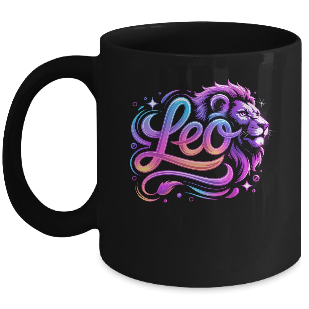 Leo Zodiac Sign Astrology Leo Birthday Men Women Girls Mug | teecentury