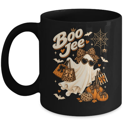 Leopard Ghost Coffee Halloween Costumes Boo-Jee Women Mug | teecentury