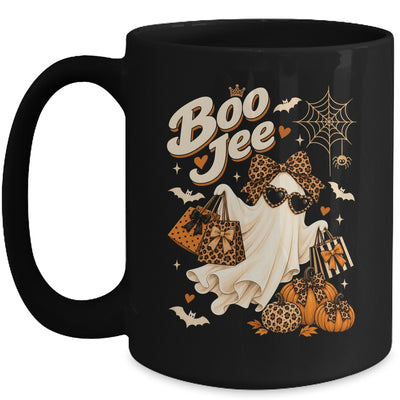 Leopard Ghost Coffee Halloween Costumes Boo-Jee Women Mug | teecentury