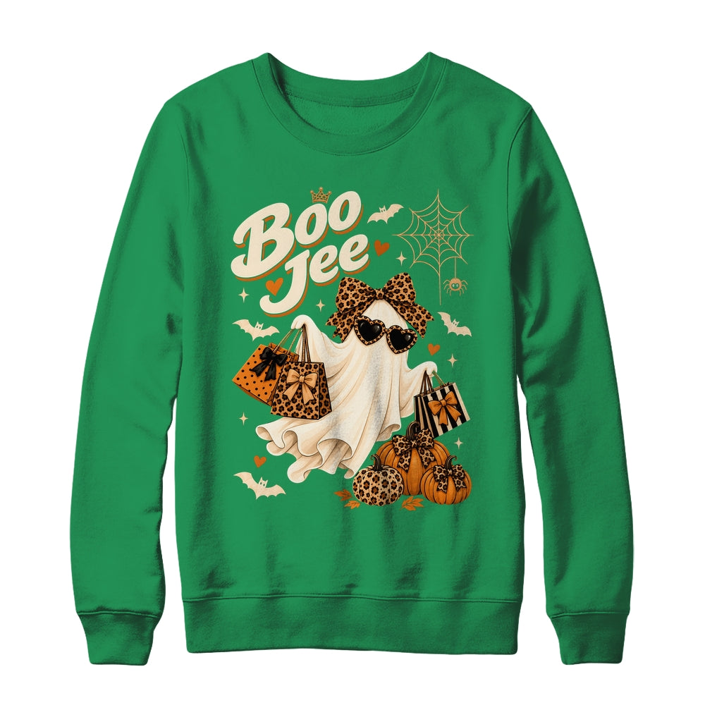 Leopard Ghost Coffee Halloween Costumes Boo-Jee Women Shirt & Sweatshirt | teecentury