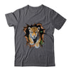Leopard Jungle Retro Wildlife Animal Print Nature Artwork Shirt & Hoodie | teecentury