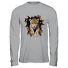 Leopard Jungle Retro Wildlife Animal Print Nature Artwork Shirt & Hoodie | teecentury