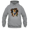 Leopard Jungle Retro Wildlife Animal Print Nature Artwork Shirt & Hoodie | teecentury