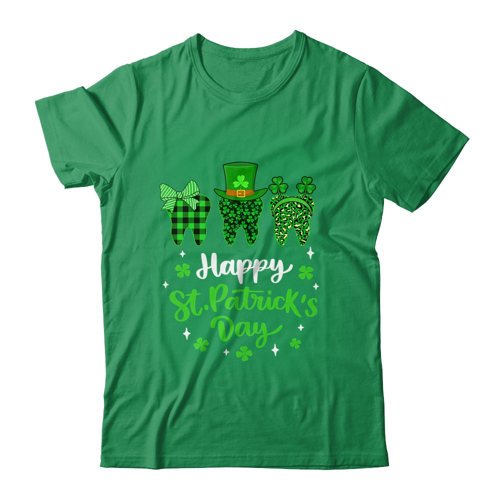 Leprechaun Dental Assistant Tooth Dentist St Patrick's Day Shirt & Hoodie | teecentury
