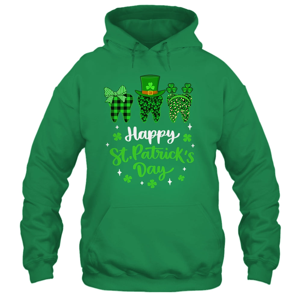 Leprechaun Dental Assistant Tooth Dentist St Patrick's Day Shirt & Hoodie | teecentury