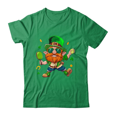 Leprechaun Play Pickleball St Patricks Day Sport Mens Boys Shirt & Hoodie | teecentury