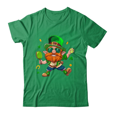 Leprechaun Play Pickleball St Patricks Day Sport Mens Boys Shirt & Hoodie | teecentury