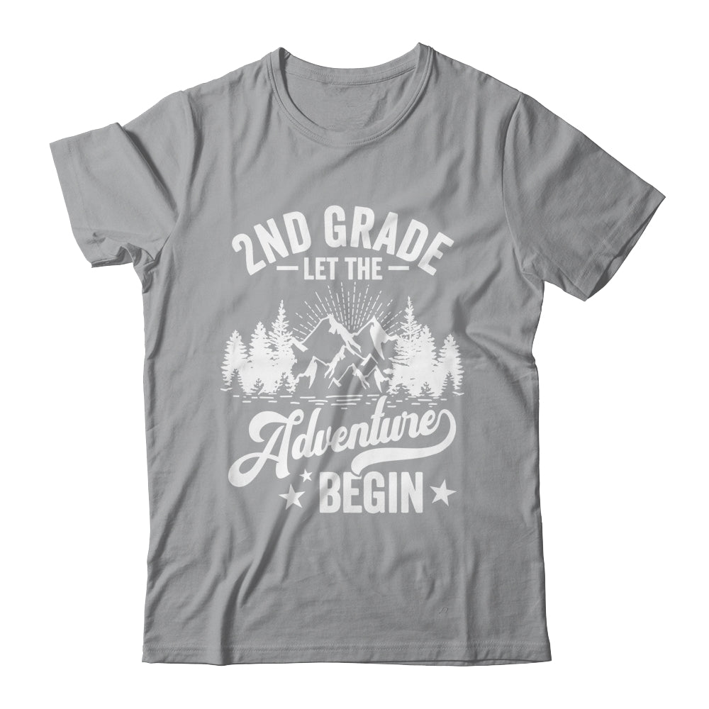 Let The 2nd Grade Adventure Begin First Day School Teacher Shirt & Hoodie | teecentury