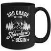 Let The 3rd Grade Adventure Begin First Day School Teacher Mug | teecentury