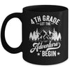 Let The 4th Grade Adventure Begin First Day School Teacher Mug | teecentury