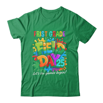 Let The Games Begin 1st First Grade Field Day Teacher Kid Shirt & Hoodie | teecentury