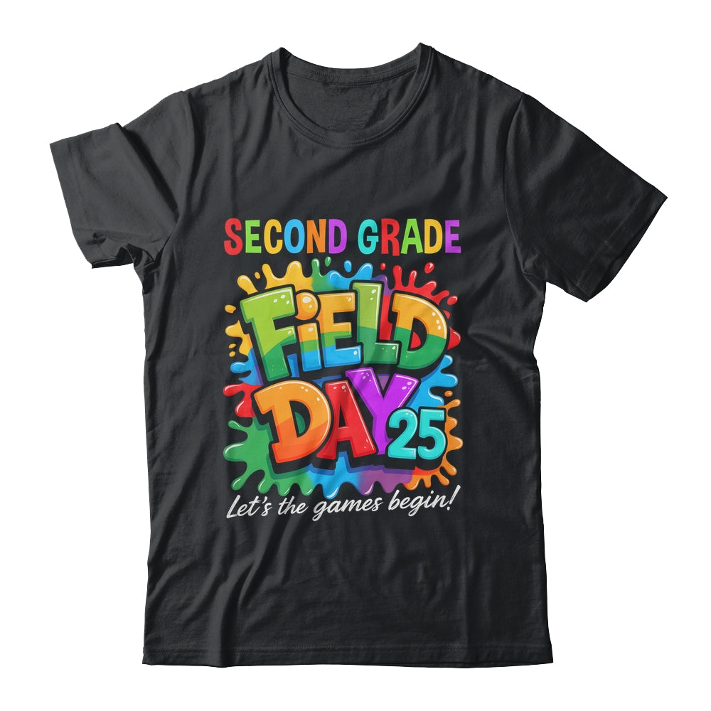 Let The Games Begin 2nd Second Grade Field Day Teacher Kid Shirt & Hoodie | teecentury
