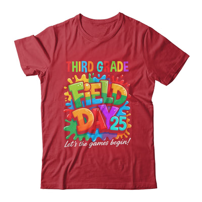 Let The Games Begin 3rd Third Grade Field Day Teacher Kid Shirt & Hoodie | teecentury