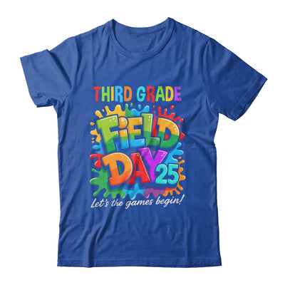 Let The Games Begin 3rd Third Grade Field Day Teacher Kid Shirt & Hoodie | teecentury