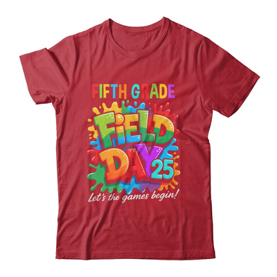 Let The Games Begin 5th Fifth Grade Field Day Teacher Kid Shirt & Hoodie | teecentury
