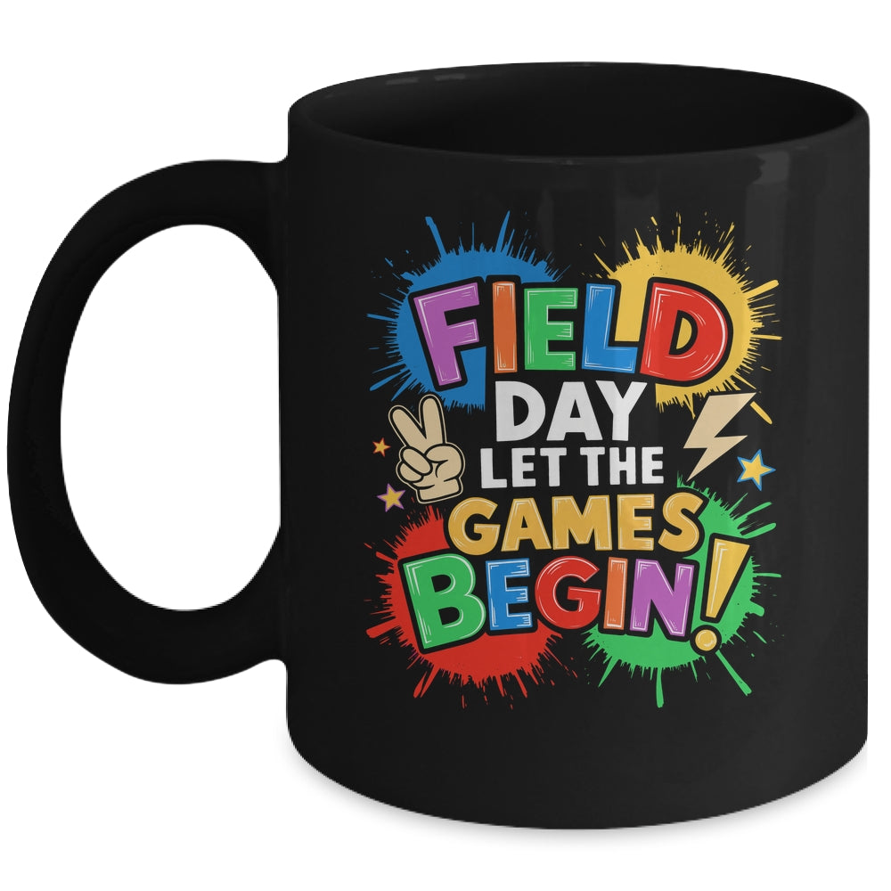 Let The Games Begin Field Day School Teachers Boys Girls Mug | teecentury