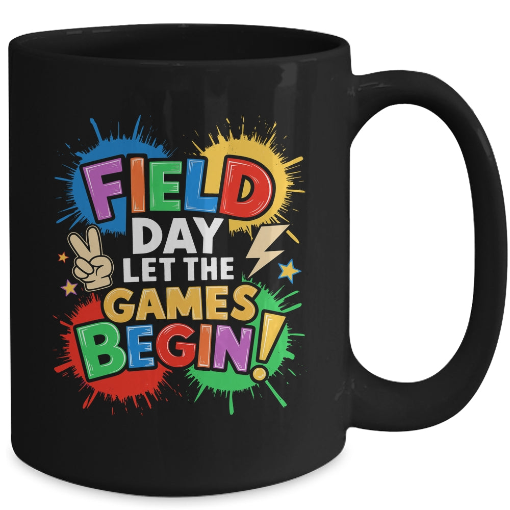 Let The Games Begin Field Day School Teachers Boys Girls Mug | teecentury