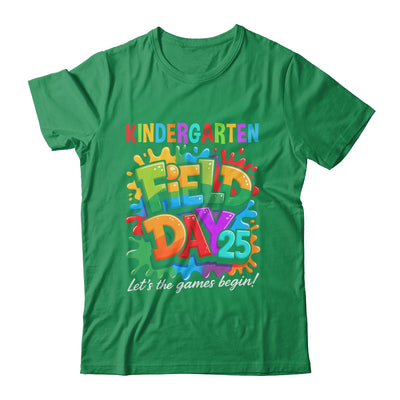 Let The Games Begin Kindergarten Field Day Teacher Kid Shirt & Hoodie | teecentury