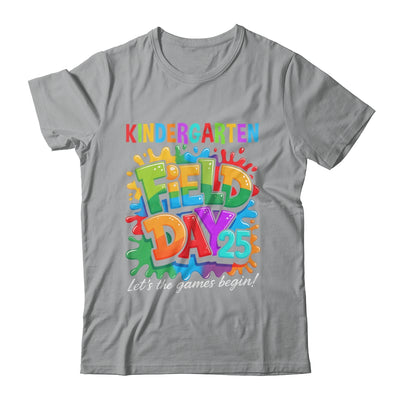 Let The Games Begin Kindergarten Field Day Teacher Kid Shirt & Hoodie | teecentury