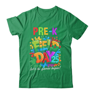 Let The Games Begin Preschool Field Day Teacher Kid Shirt & Hoodie | teecentury