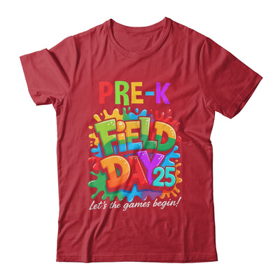 Let The Games Begin Preschool Field Day Teacher Kid Shirt & Hoodie | teecentury