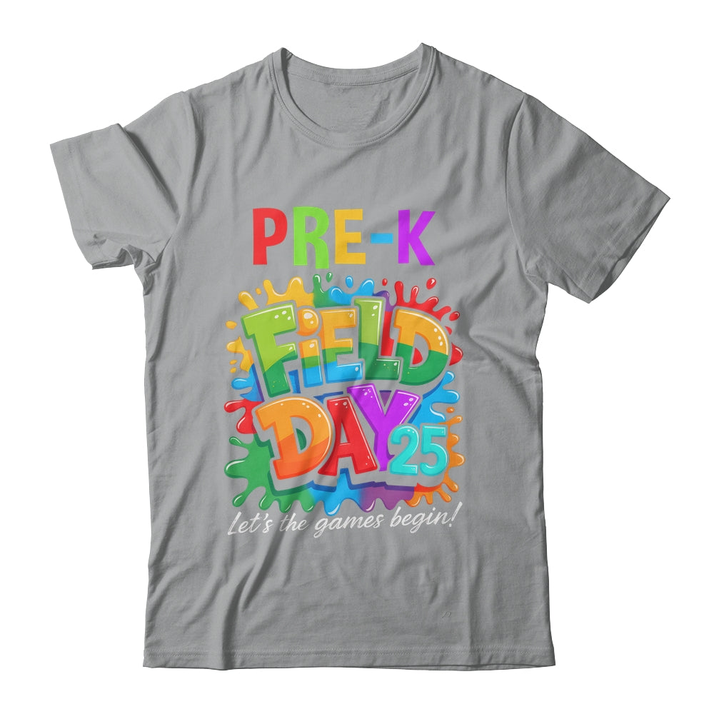 Let The Games Begin Preschool Field Day Teacher Kid Shirt & Hoodie | teecentury