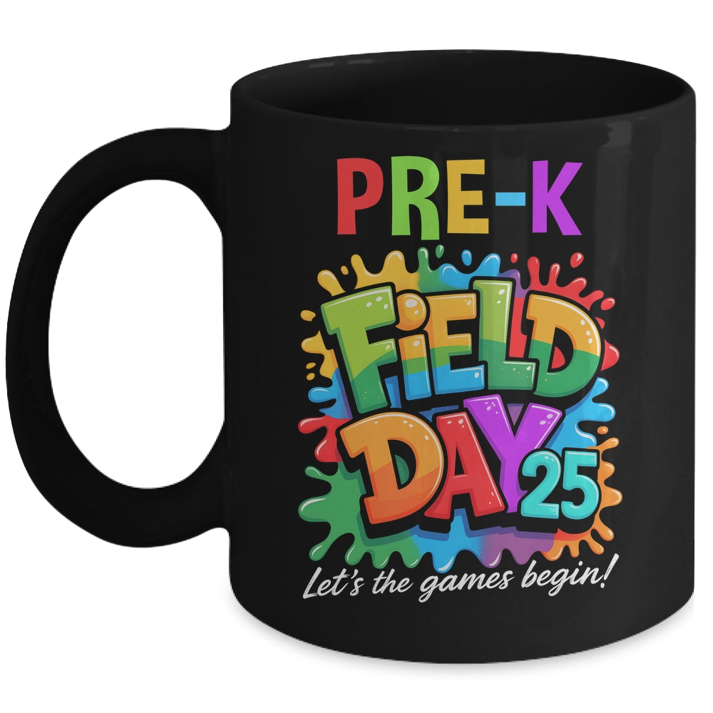 Let The Games Begin Preschool Field Day Teacher Kid Mug | teecentury