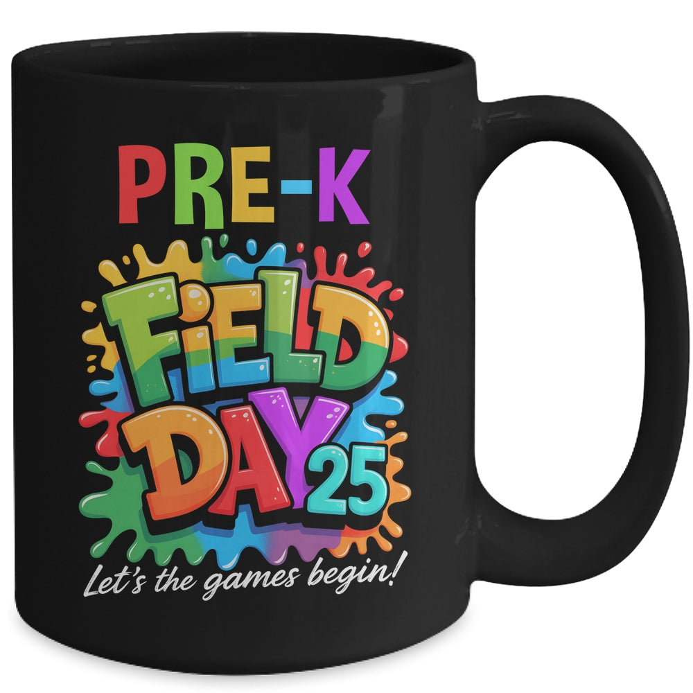 Let The Games Begin Preschool Field Day Teacher Kid Mug | teecentury