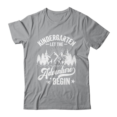 Let The Kindergarten Adventure Begin 1st Day School Teacher Shirt & Hoodie | teecentury