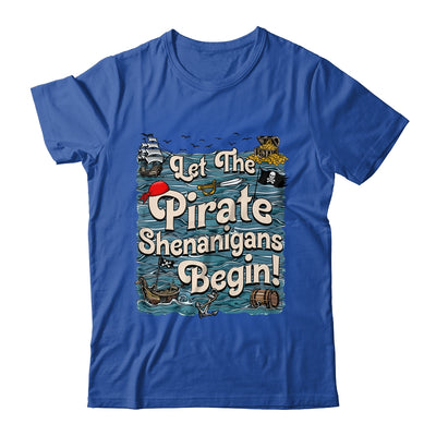 Let The Pirate Shenanigans Begin Pirate Shenanigans Funny Shirt & Tank Top | teecentury