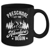 Let The Preschool Adventure Begin 1st Day School Teacher Mug | teecentury