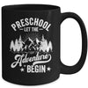 Let The Preschool Adventure Begin 1st Day School Teacher Mug | teecentury