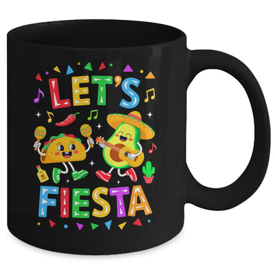 Let's Fiesta Avocado Mexican Men Women Kids Cinco De Mayo Mug | teecentury