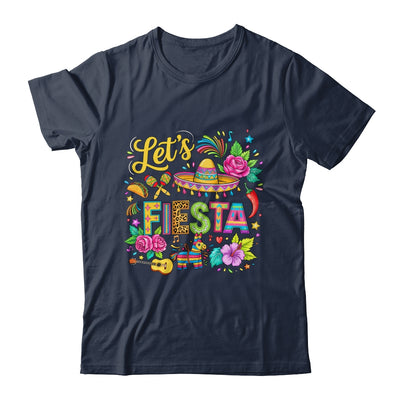 Let's Fiesta Cinco De Mayo Colorful Mexican Party Sombrero Shirt & Hoodie | teecentury