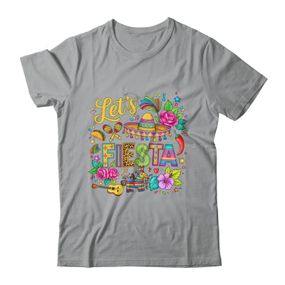 Let's Fiesta Cinco De Mayo Colorful Mexican Party Sombrero Shirt & Hoodie | teecentury