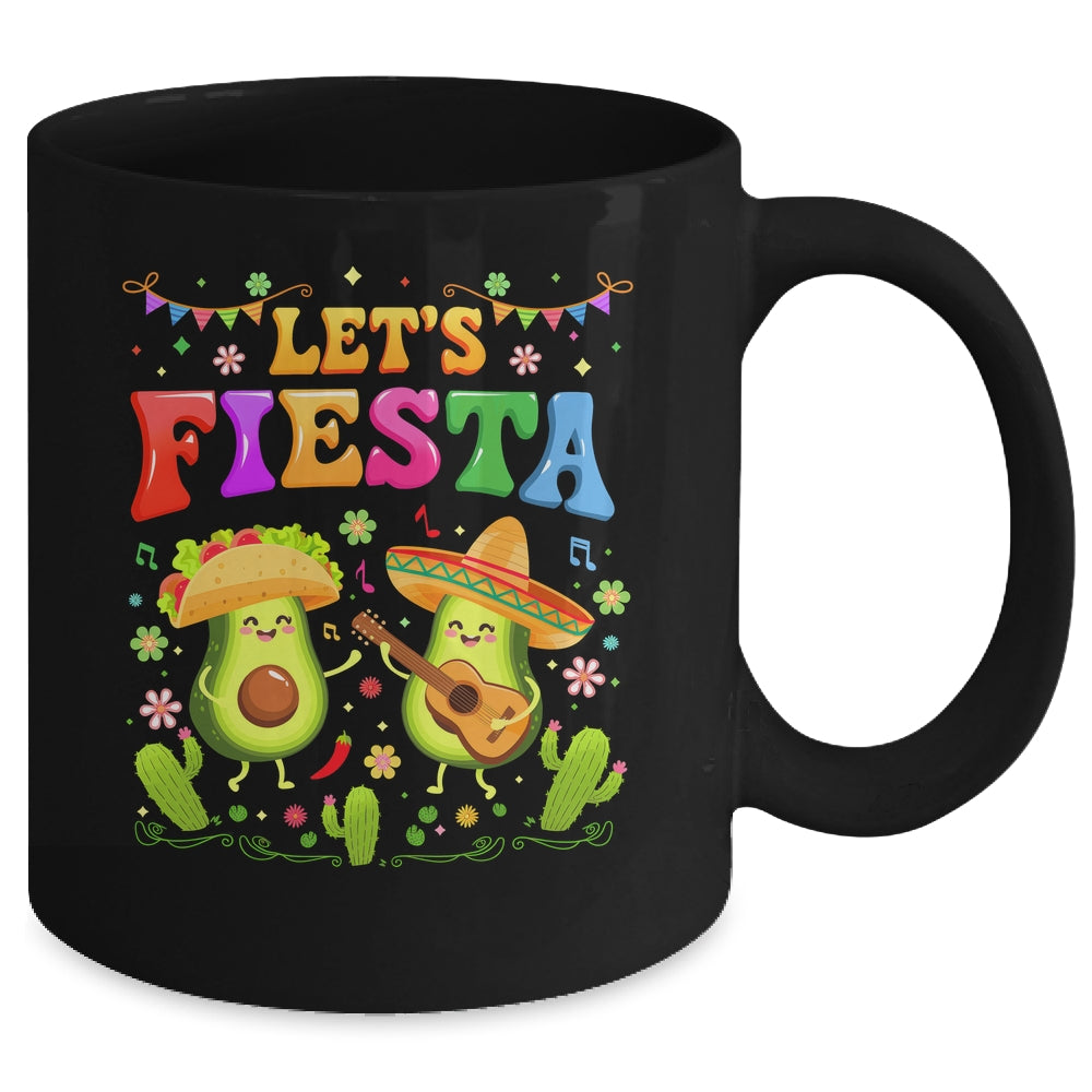 Lets Fiesta 5 Cinco De Mayo For Women Men Boys Girls Mexican Mug | teecentury