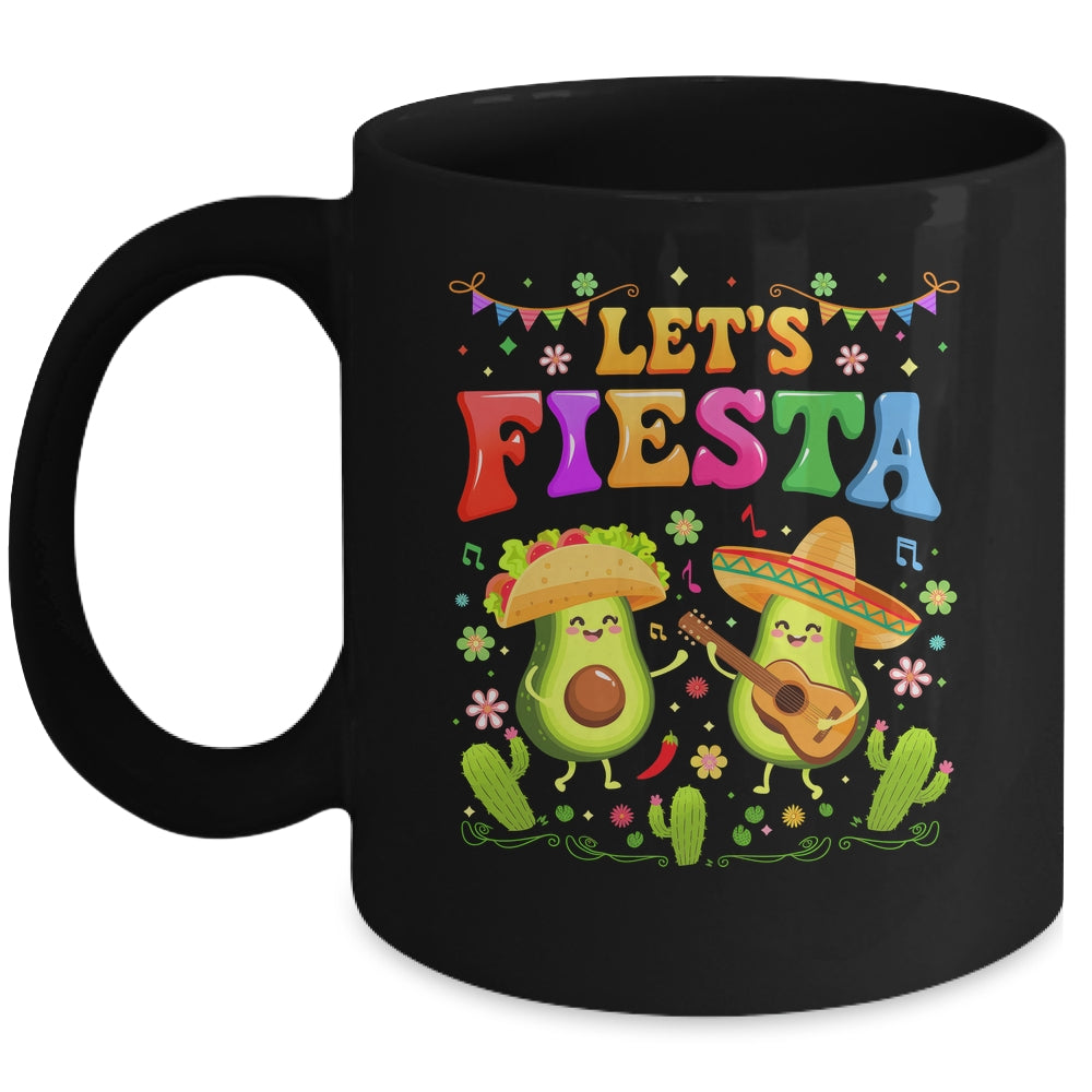 Lets Fiesta 5 Cinco De Mayo For Women Men Boys Girls Mexican Mug | teecentury