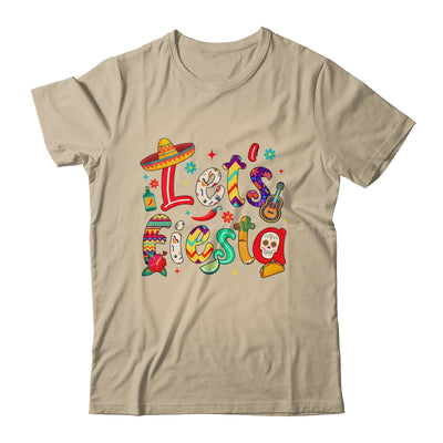 Lets Fiesta Cinco De Mayo Mexican Party Floral Sugar Skull Shirt & Tank Top | teecentury