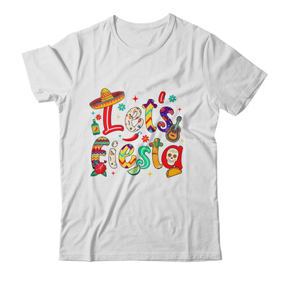 Lets Fiesta Cinco De Mayo Mexican Party Floral Sugar Skull Shirt & Tank Top | teecentury