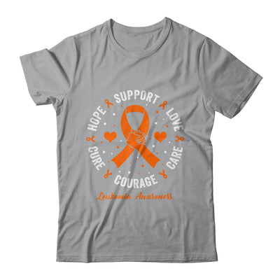 Leukemia Hope Support Love Family Leukemia Awareness Shirt & Hoodie | teecentury