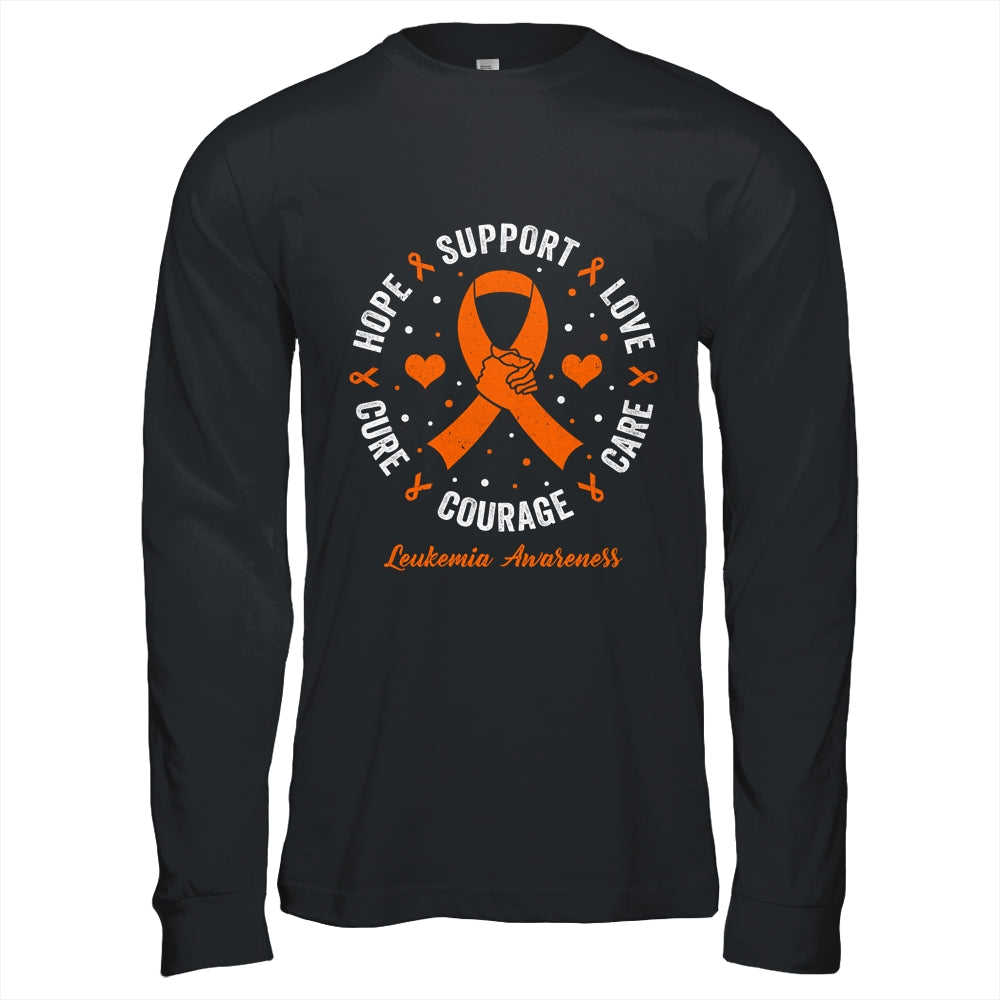 Leukemia Hope Support Love Family Leukemia Awareness Shirt & Hoodie | teecentury