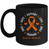 Leukemia Hope Support Love Family Leukemia Awareness Mug | teecentury