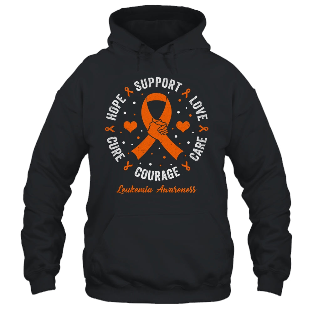 Leukemia Hope Support Love Family Leukemia Awareness Shirt & Hoodie | teecentury