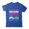 Leveled Up To Aunt 2024 Funny Video Game Soon To Be Aunt Shirt & Hoodie | teecentury