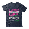 Leveled Up To Aunt 2025 Funny Video Game Soon To Be Aunt Shirt & Tank Top | teecentury
