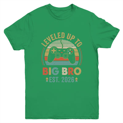 Leveled Up To Big Brother 2026 Video Game Promoted To Brother Youth Shirt | teecentury