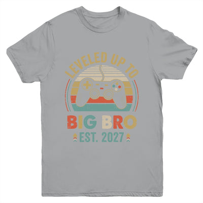 Leveled Up To Big Brother 2027 Video Game Promoted To Brother Youth Shirt | teecentury
