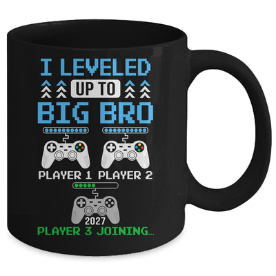 Leveled Up To Big Brother Again Big Brother Est 2027 Kids Mug | teecentury