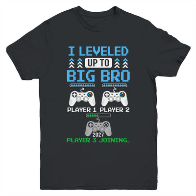 Leveled Up To Big Brother Again Big Brother Est 2027 Kids Youth Shirt | teecentury